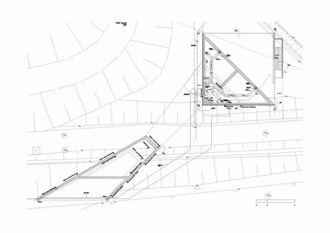 BIM建筑|几何象形般的三围体块：西格兰白色村落教堂/schneider+schumacher