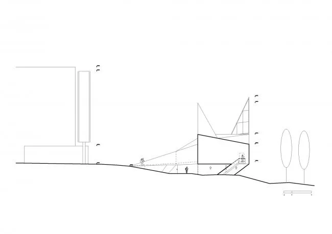 BIM建筑|几何象形般的三围体块：西格兰白色村落教堂/schneider+schumacher
