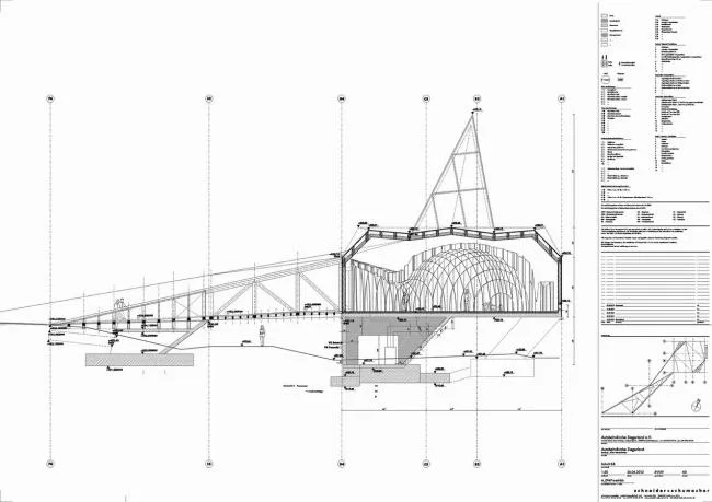 BIM建筑|几何象形般的三围体块：西格兰白色村落教堂/schneider+schumacher