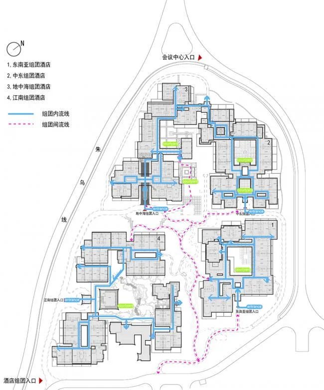 BIM建筑|gad作品| 互联海上文明——海岛年夜会配套酒店