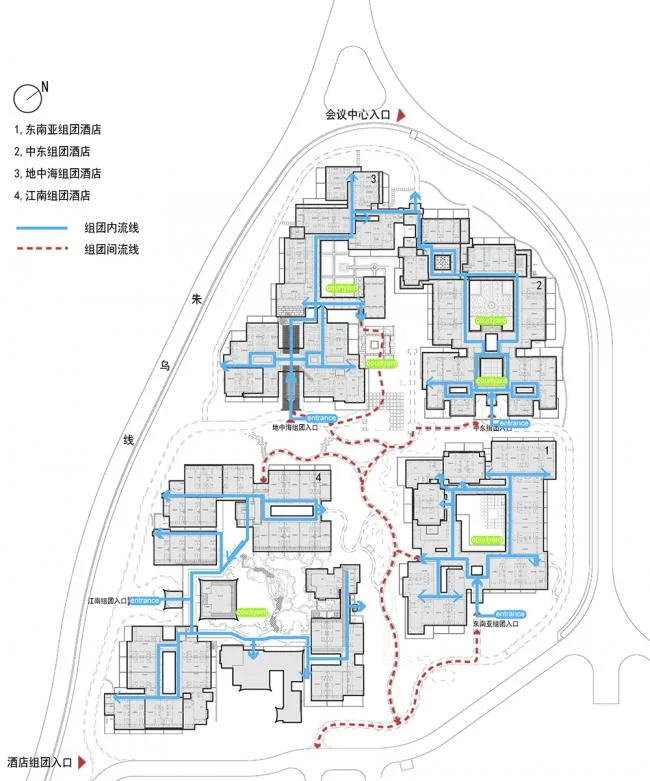 BIM建筑|gad作品| 互联海上文明——海岛年夜会配套酒店