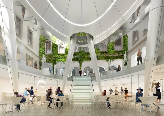 BIM建筑|卢森堡市波斯特酒店计划颁布，百年建筑的“将来变形记”
