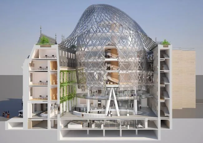 BIM建筑|卢森堡市波斯特酒店计划颁布，百年建筑的“将来变形记”