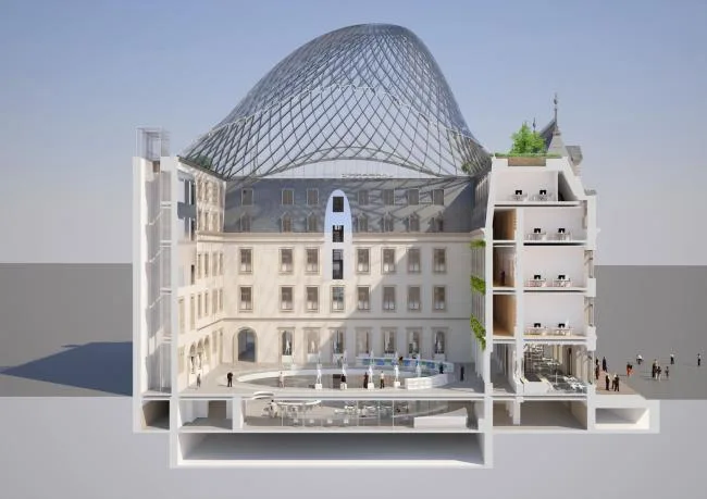BIM建筑|卢森堡市波斯特酒店计划颁布，百年建筑的“将来变形记”