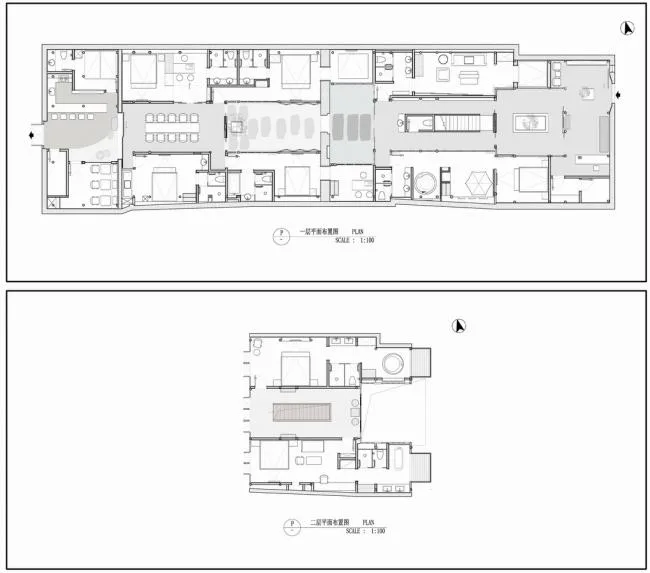 BIM建筑|觀芷·翠陌平易近宿酒店 /卧野空间设计