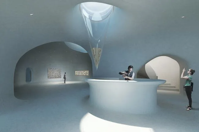 BIM建筑|沙丘与海洋的对话，重溯原始意识的艺术空间 / OPEN建筑师事务所