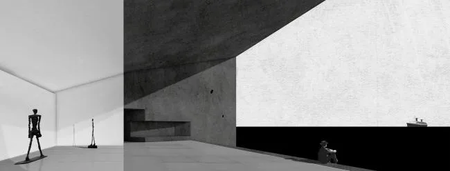 BIM建筑|沙丘与海洋的对话，重溯原始意识的艺术空间 / OPEN建筑师事务所