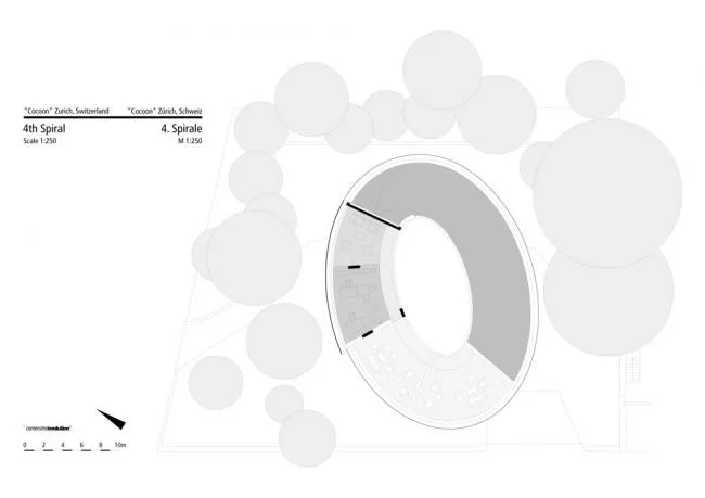 BIM建筑|优雅内敛，现代前锋螺旋发展的瑞士办公楼
