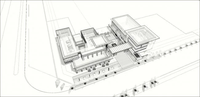 BIM建筑|吴樾东方·社区生涯体验中间 /天华江南建筑设计