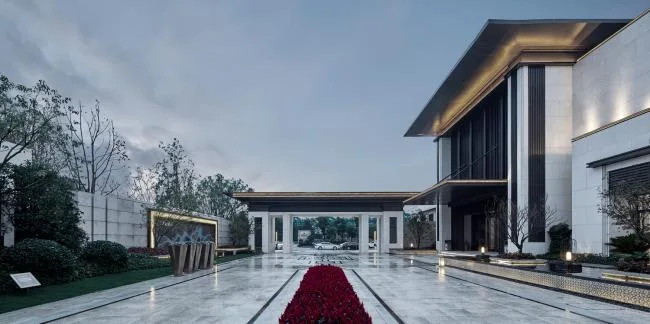 BIM建筑|吴樾东方·社区生涯体验中间 /天华江南建筑设计