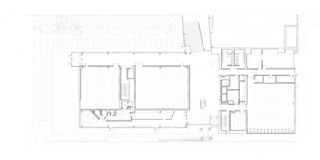 BIM建筑|玻璃幕墙下的土红色体量：堪萨斯年夜学医学中间年夜楼