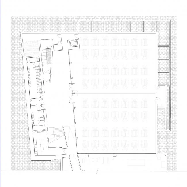 BIM建筑|玻璃幕墙下的土红色体量：堪萨斯年夜学医学中间年夜楼