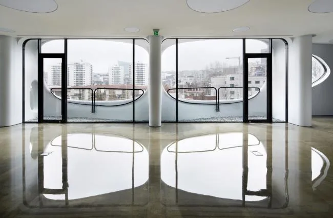 BIM建筑|动感海浪演绎城市景不雅：韩国首尔办公楼