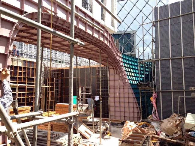 BIM建筑|动感海浪演绎城市景不雅：韩国首尔办公楼