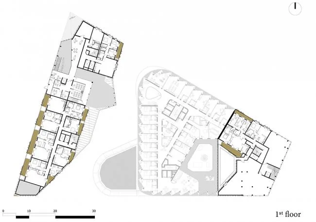 BIM建筑|棱角分明，有机生态的微城市中间——巴黎公园综合体/Jean Bocabeille建筑师事务所