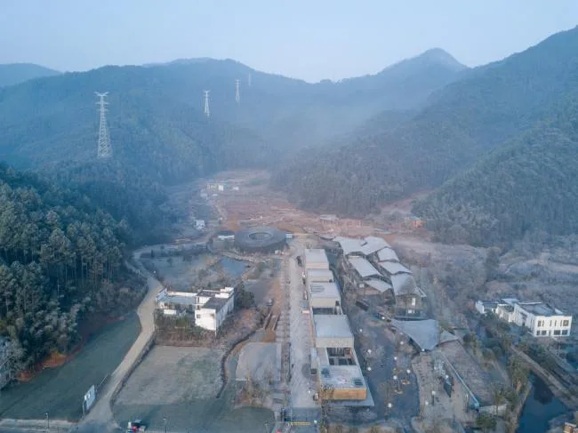 BIM建筑|溪边栖居水月馆——景德镇三宝蓬陶瓷设计中间