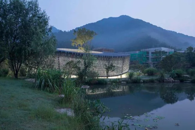 BIM建筑|溪边栖居水月馆——景德镇三宝蓬陶瓷设计中间