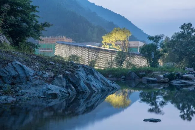 BIM建筑|溪边栖居水月馆——景德镇三宝蓬陶瓷设计中间