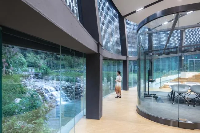 BIM建筑|溪边栖居水月馆——景德镇三宝蓬陶瓷设计中间