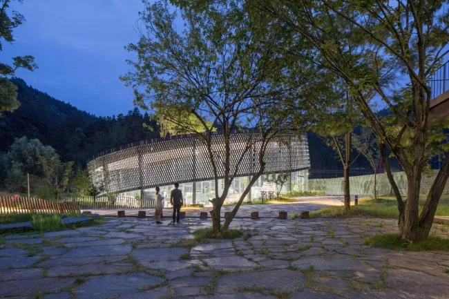 BIM建筑|溪边栖居水月馆——景德镇三宝蓬陶瓷设计中间