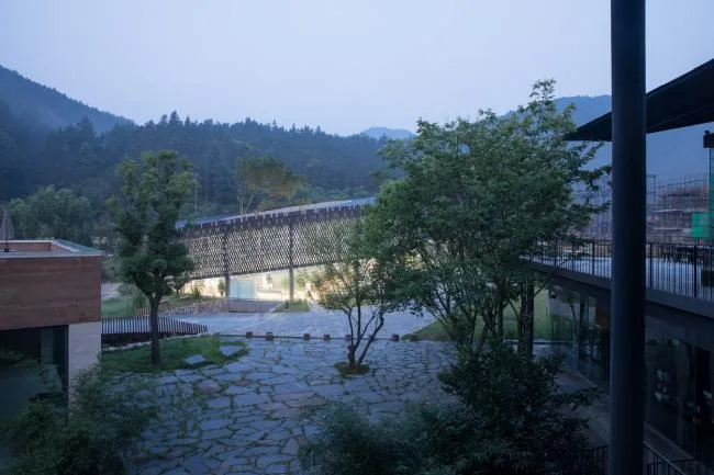 BIM建筑|溪边栖居水月馆——景德镇三宝蓬陶瓷设计中间