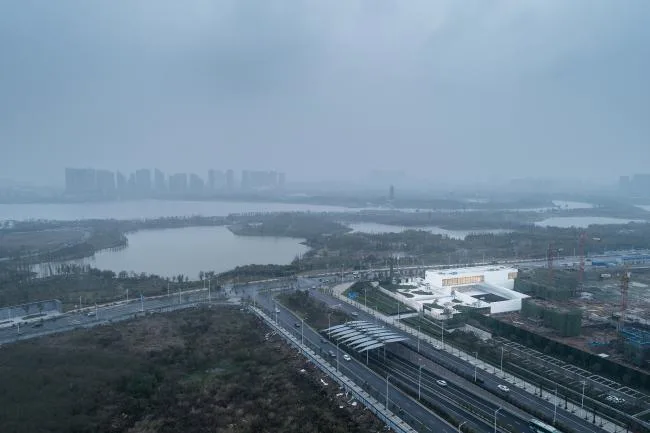 BIM建筑|空境几何丨南昌华侨城纯水岸艺术展廊