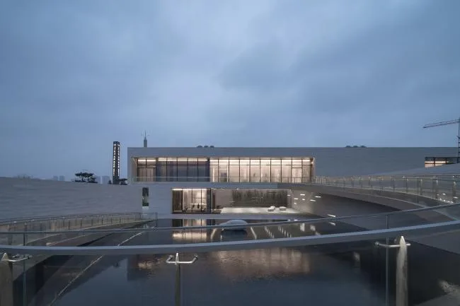BIM建筑|空境几何丨南昌华侨城纯水岸艺术展廊
