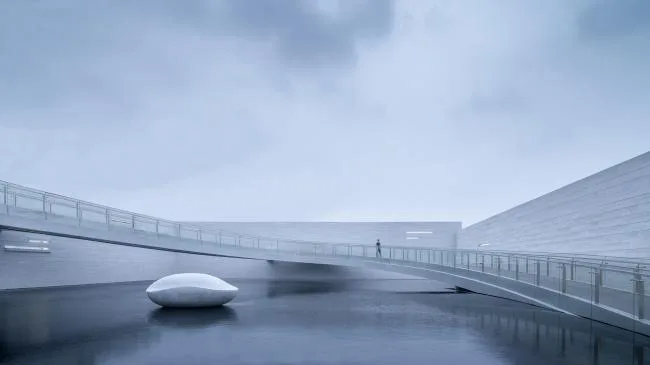 BIM建筑|空境几何丨南昌华侨城纯水岸艺术展廊