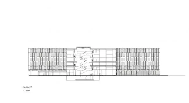 BIM建筑|八角星的体量外形好像伸向世界的灵敏触角/丹麦结合国城办公中间年夜楼