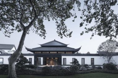 BIM建筑|白墙黒瓦，古典重现！绍兴饭馆改扩建晋升工程 / 浙江年夜学建筑设计研讨院-BIM建筑网