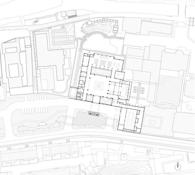 BIM建筑|白墙黒瓦，古典重现！绍兴饭馆改扩建晋升工程 / 浙江年夜学建筑设计研讨院