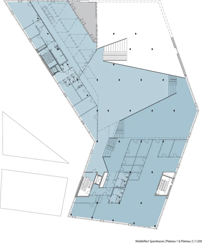 BIM建筑|披鳞片形如折纸屋顶的海港储蓄银行/3XN建筑师事务所