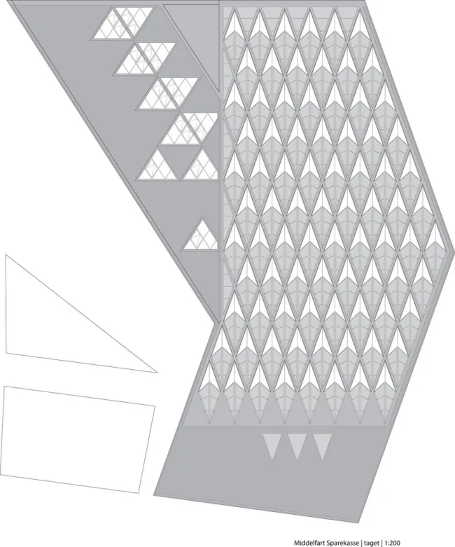 BIM建筑|披鳞片形如折纸屋顶的海港储蓄银行/3XN建筑师事务所