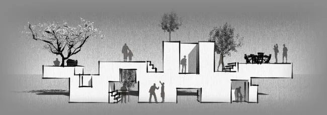 BIM建筑|孑然矗立，守护家人的“F”之家