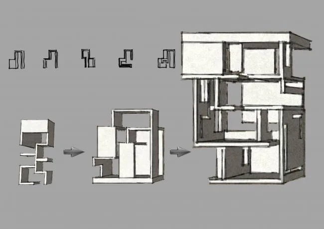 BIM建筑|孑然矗立，守护家人的“F”之家