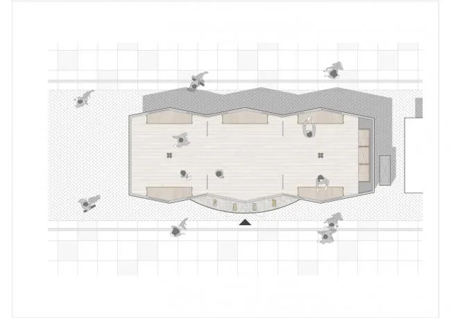 BIM建筑|张开胳臂，伞骨下营造澄明空间：承启造物非遗快闪店 / UUA建筑师事务所
