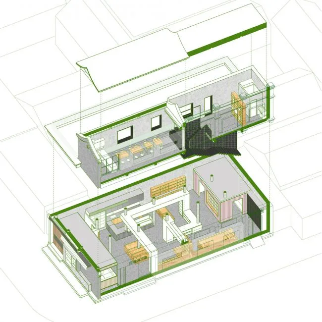BIM建筑|轻风阛阓 / 将来以北工作室