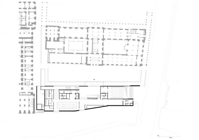 BIM建筑|柏林博物馆岛宁静素白的柱廊美术馆
