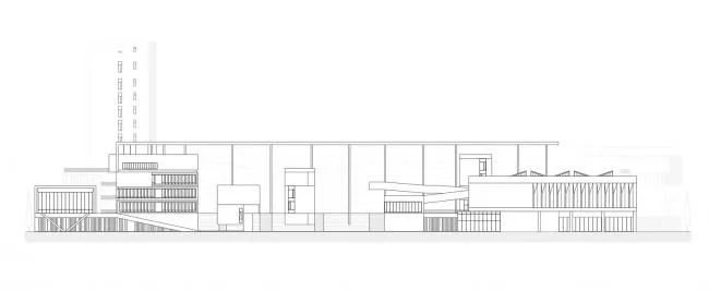BIM建筑|嵌套的多彩盒子：华中师范年夜学从属龙园黉舍 / 筑博设计-结合公设 + H DESIGN
