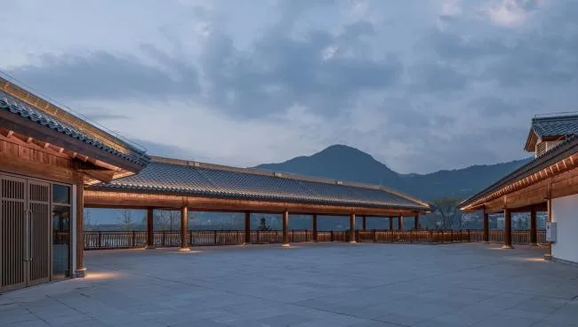 BIM建筑|解构的屋顶 | 云阳四方井办事建筑 / 深圳汤桦建筑设计