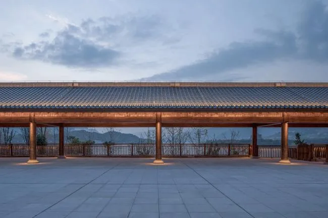 BIM建筑|解构的屋顶 | 云阳四方井办事建筑 / 深圳汤桦建筑设计