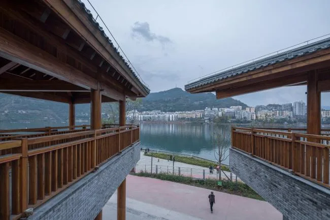 BIM建筑|解构的屋顶 | 云阳四方井办事建筑 / 深圳汤桦建筑设计
