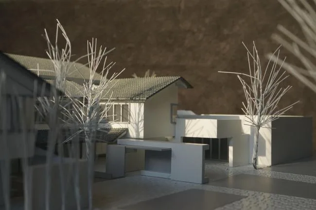 BIM建筑|从雕塑到花圃——江苏昆山计家墩村平易近中间改革