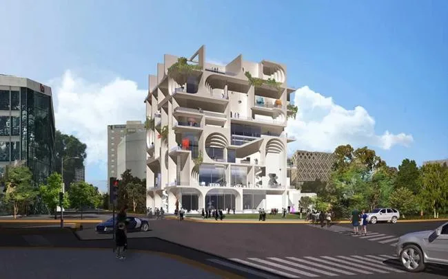 BIM建筑|自成一座宏大的城市雕塑：贝鲁特艺术博物馆