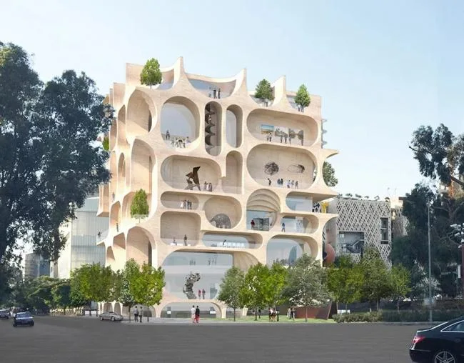 BIM建筑|自成一座宏大的城市雕塑：贝鲁特艺术博物馆