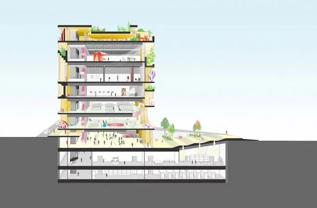 BIM建筑|自成一座宏大的城市雕塑：贝鲁特艺术博物馆
