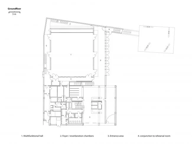 BIM建筑|外表柔嫩的混凝土建筑：DOX+ 今世艺术中间 / Petr Hajek Architekti