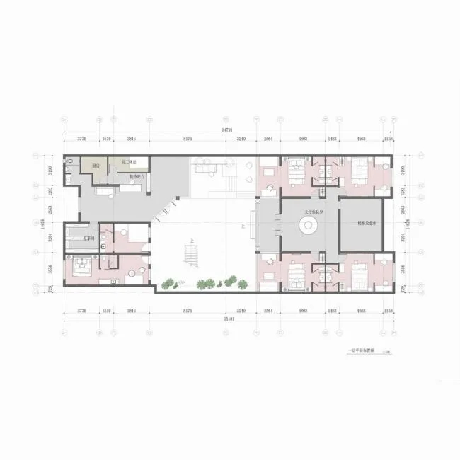 BIM建筑|玉柱雕花，中西合璧：So Deep苏邸平易近宿 / 中国美术学院景致建筑设计研讨总院·第一综合院