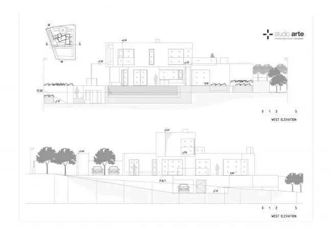 BIM建筑|天然有机，纯白主义的地中海室第 / STUDIOARTE建筑师事务所