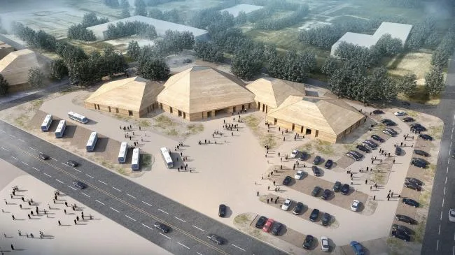 BIM建筑|沙丘之子：敦煌旅游集散中间 / 朱小地工作室·BIAD